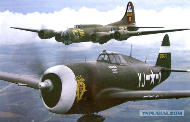 Истребитель Mustang P-51. Убийца "Мессеров"