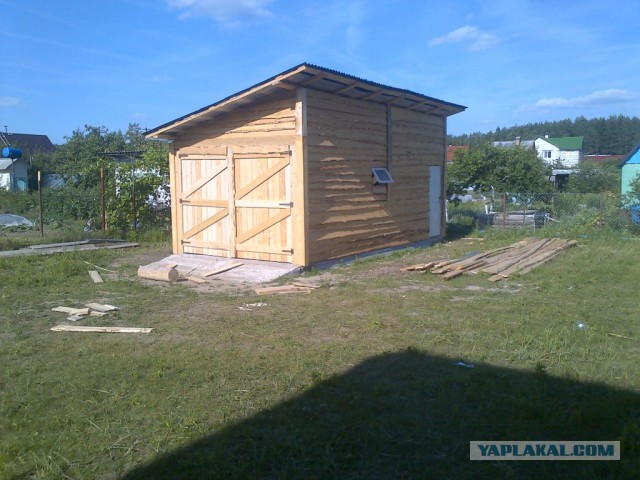 Очередная история строительства.