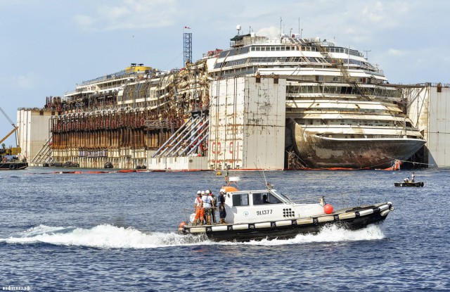 Лайнер Costa Concordia: взгляд изнутри