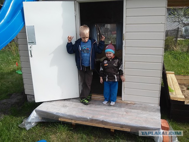 Детский домик, исполнение мечты детства