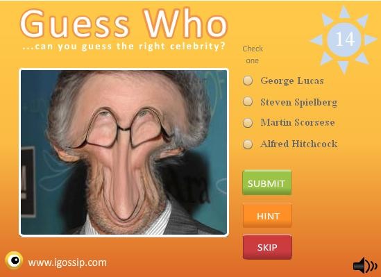Celebrity Guess Who