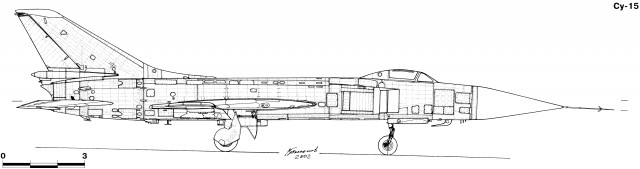 Истребитель-перехватчик Су-15