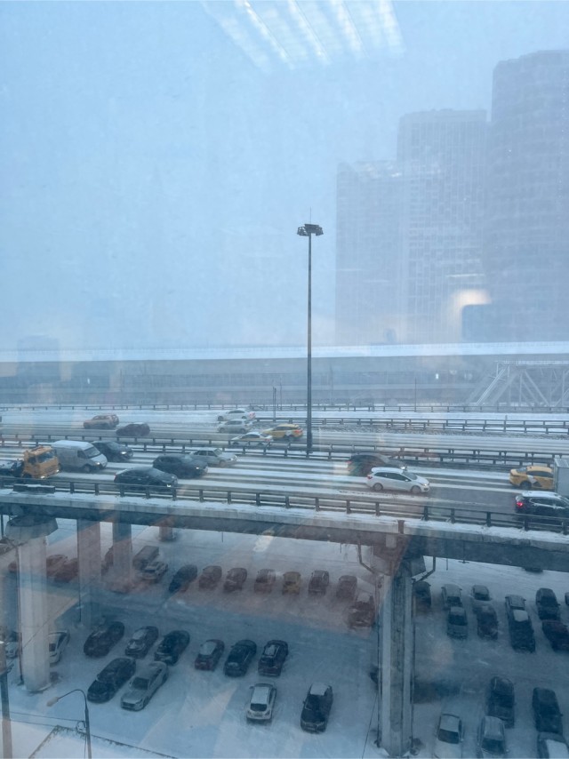 Москву накрыло