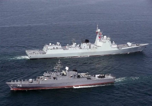 ВМС Ирана, Китая и России проведут в Индийском океане совместные учения
