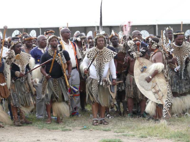 Ричардс Бэй. Битва при горе Sandlwana