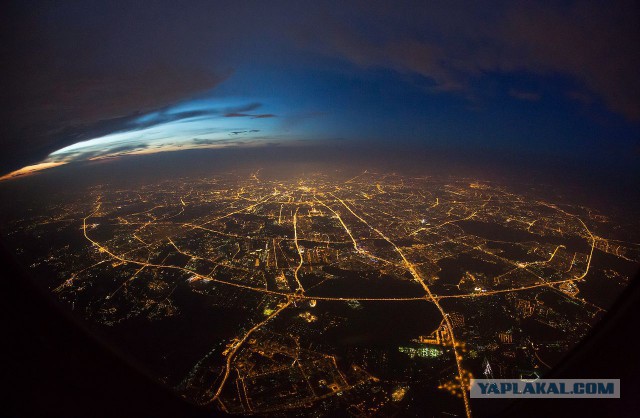 Москва из космоса