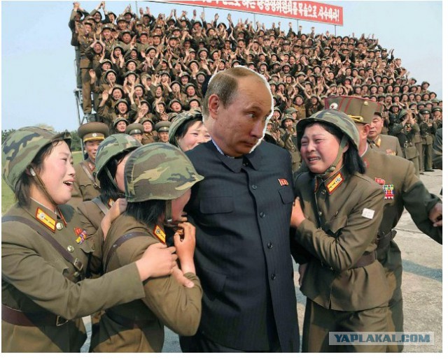 Ким Чен Ын и народное обожание