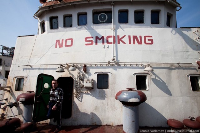 Экскурсия на малый танкер