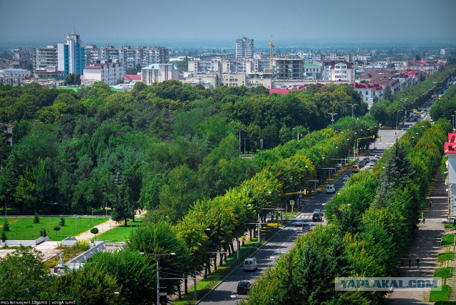Фото некоторых городов с высоты
