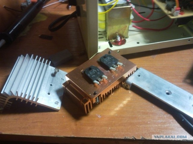 После сборки доработать напильником