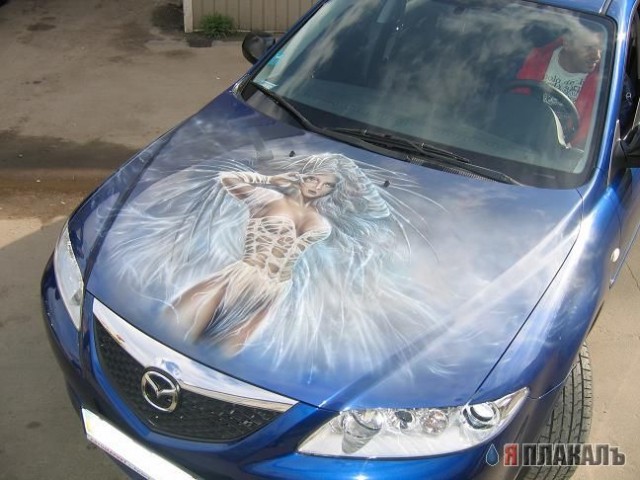 Аэрография автомобиля