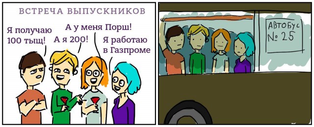 А вы ходите на встречи одноклассников?