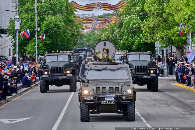 Парад Победы и Бессмертный Полк в Городе - Герое Севастополь. 9 мая 2018 года