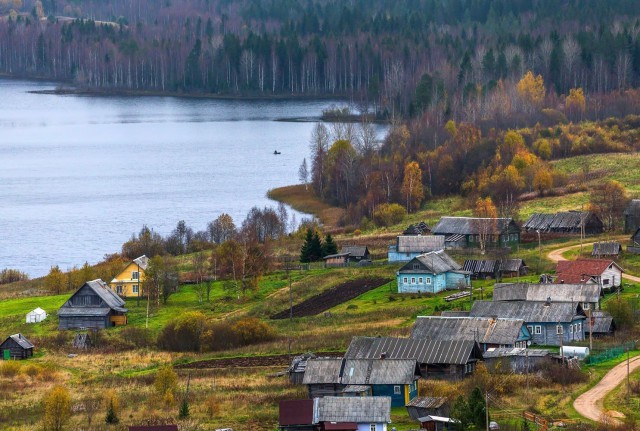 Осень в деревне