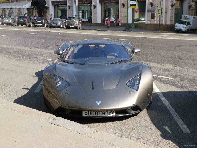 Первый российский спорткар Marussia B2 в игре NFS!