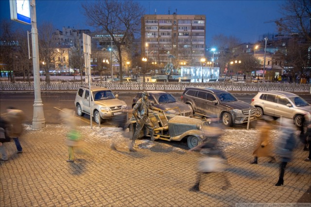 Прогулка по Москве, февраль