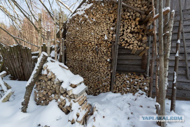 Последний житель глухой белорусской деревни