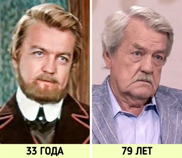 Как изменились 20 культовых советских актеров