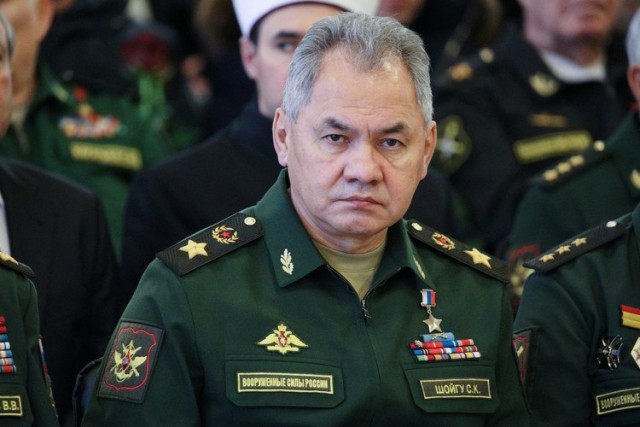 Генерал Шойгу сделал ряд заявлений