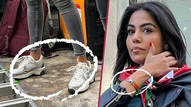 Палестинка пожаловалась на бедность в Газе в аксессуарах от Rolex, Chanel и Hermès