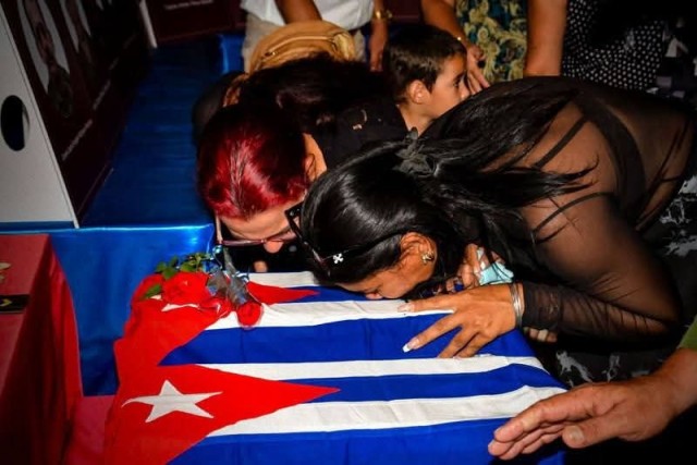 Куба прощается со своими героями, погибшими в Венесуэле
