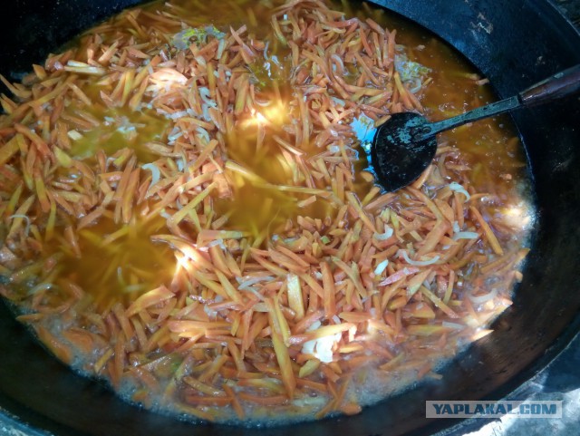 Большой плов (по уйгурски)