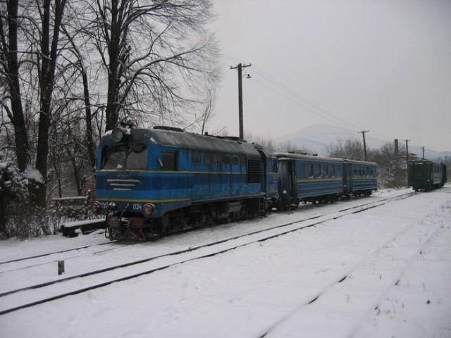 За водкой на тепловозе