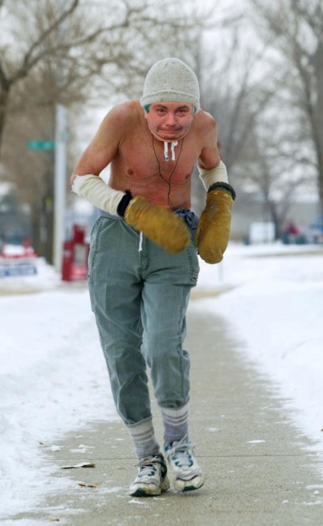 Фотожаба "Грозный пузан"