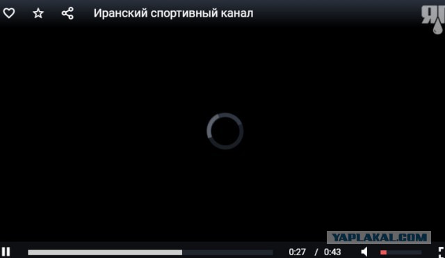 Трансляция женских соревнований в Иране