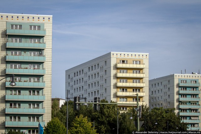 Окраины Восточного Берлина