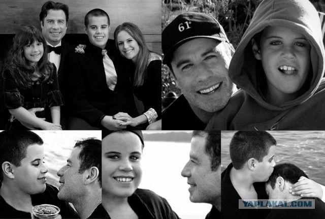 Джон Траволта написал об умершем сыне