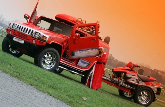 Новогодние сани