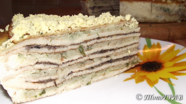 Наполеон масленичный