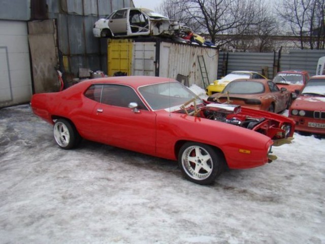 Фотоотчет о реставрации маслкара Plymouth Roadrunner 1971 года