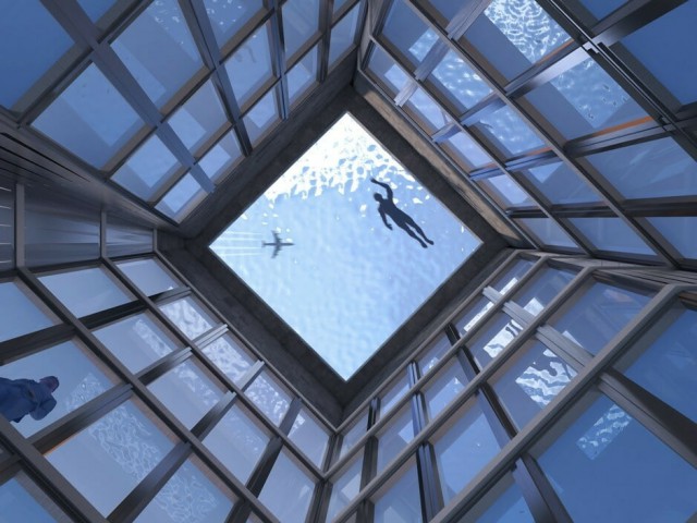 На небоскрёбе в Лондоне построят «технологичный» бассейн с видом на город. Но никто не понимает, как оттуда выбраться