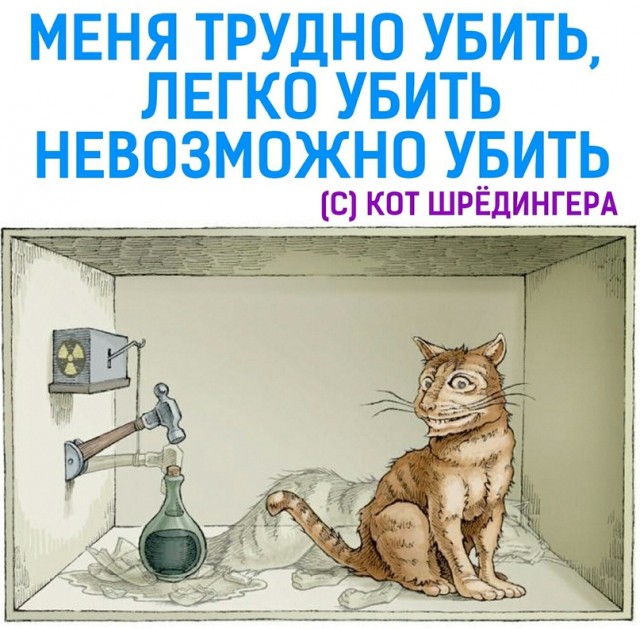 Кот Шрёдингера обходит угрозу