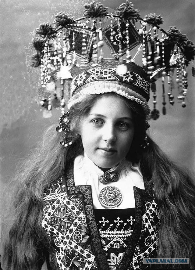 Норвежские красавицы-невесты конца 19 века. Смотрим фотоподборку