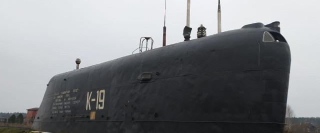 Рубка первой советской атомной подлодки К-19