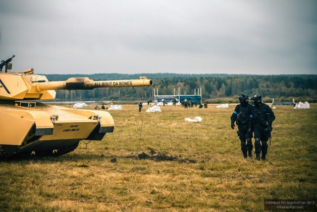 Страйкбольный танк "Абрамс" М1А1