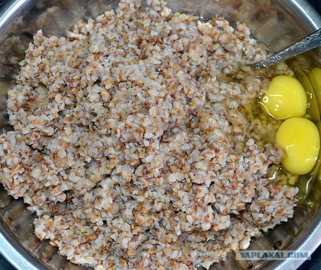 Котлетки мясо-гречневые