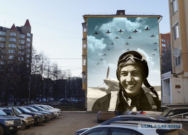 Прикольное уличное граффити