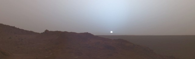 Ночной Марс с борта Curiosity