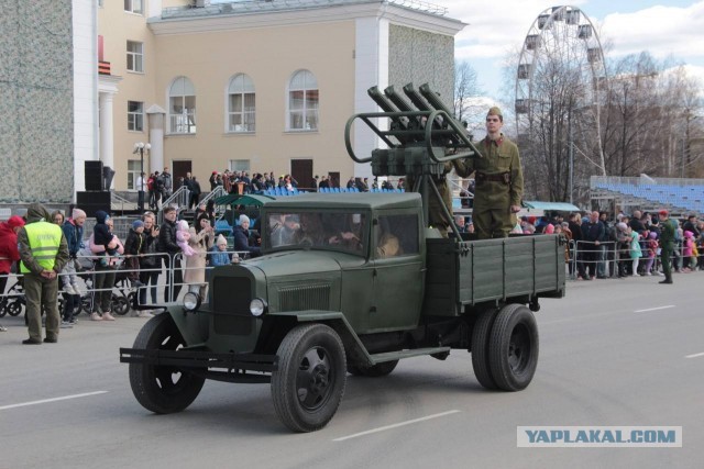 Фоторепортаж с  Парада Победы в Верхней Пышме