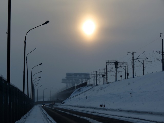 Братск. Над затопленной страной.