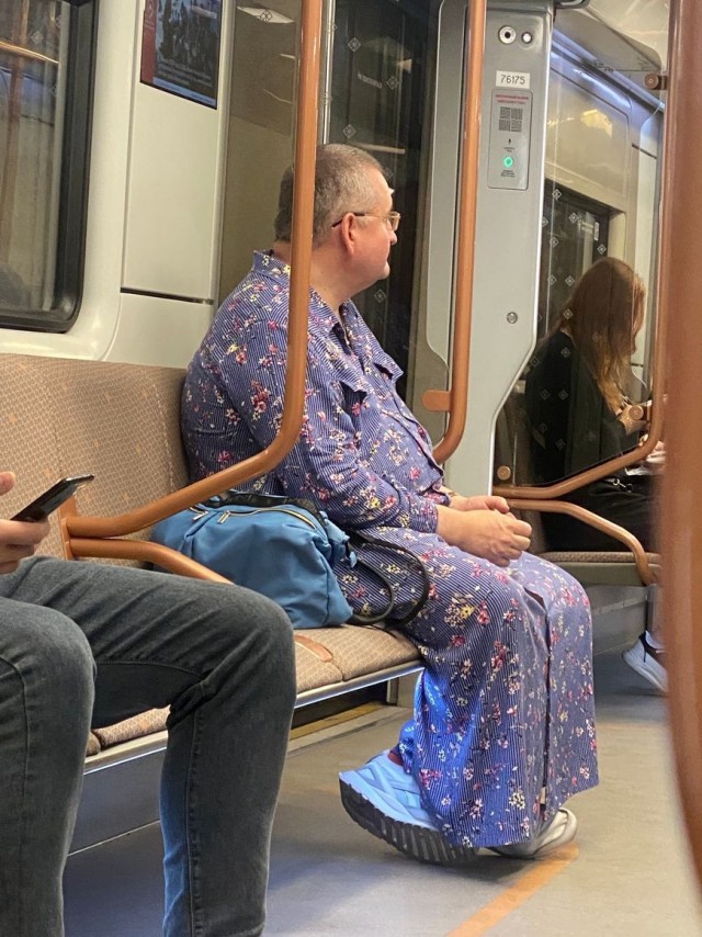Модники из наших метрополитенов