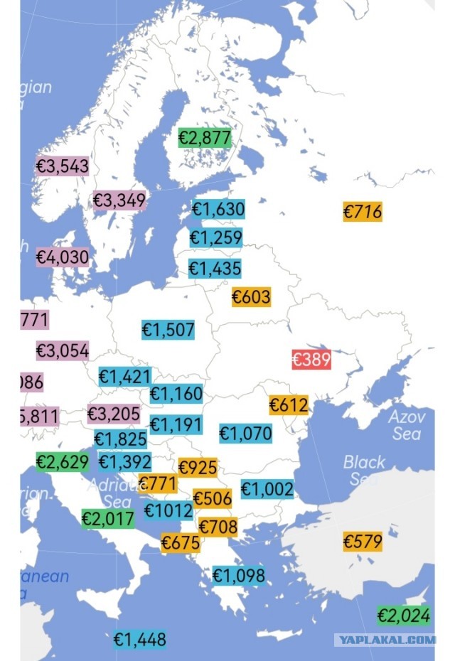 Средняя зарплата в Польше по итогам конца 2024 года впервые обогнала чешскую