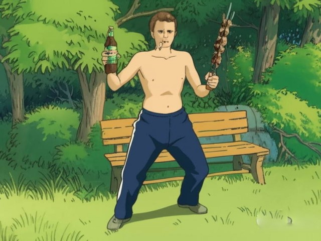 Однажды на ЯПе. Фотожаба ИИ.