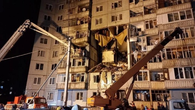 Взрыв прогремел в многоэтажке в Москве