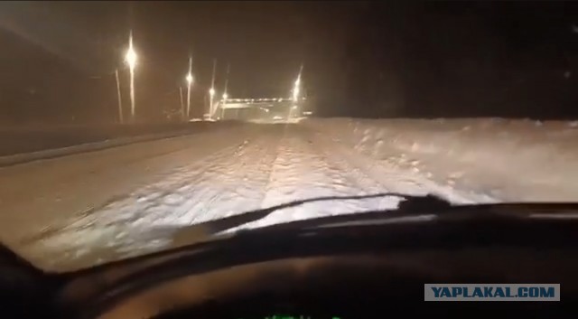 Затор на участках трассы М-12 "Восток" в Нижегородской области и в Башкортостане