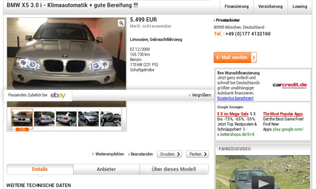 BMW X5: не внедорожник и не бандитская пуля